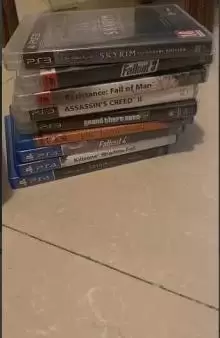 8 PS2 Games + 4 PS3 Games + 4 PS4 Games