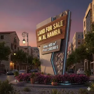 أرض في وسط الحمرا 400م² للبيع