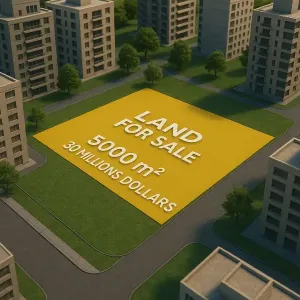 أرض على الرملة البيضا في بيروت 5000م² للبيع