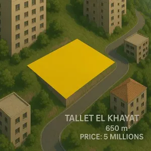 أرض على تلة الخياط بسعر مناسب جدا