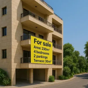 شقة فخمة 200م مع تراس في البستان الكبير وسط صيدا للبيع