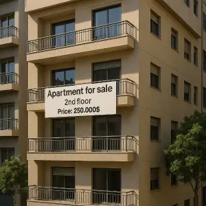 شقة  في طلعة شارع مسجد عبد الناصر  في بيروت 140م ² طابق ثاني للبيع