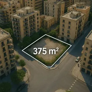 أرض للمشاركة في رأس بيروت بالقرب 375م²