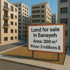 أرض 300م² للبيع على الصنايع في بيروت ب 3 مليون$