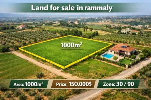 أراضي بمساحات مختلفة في الرمالي قضاء صور