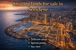 أراضي مميزة في سوليدير بيروت للبيع