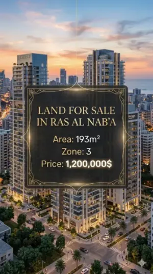 أرض على راس النبع قريبة جدا من السوديكو للبيع